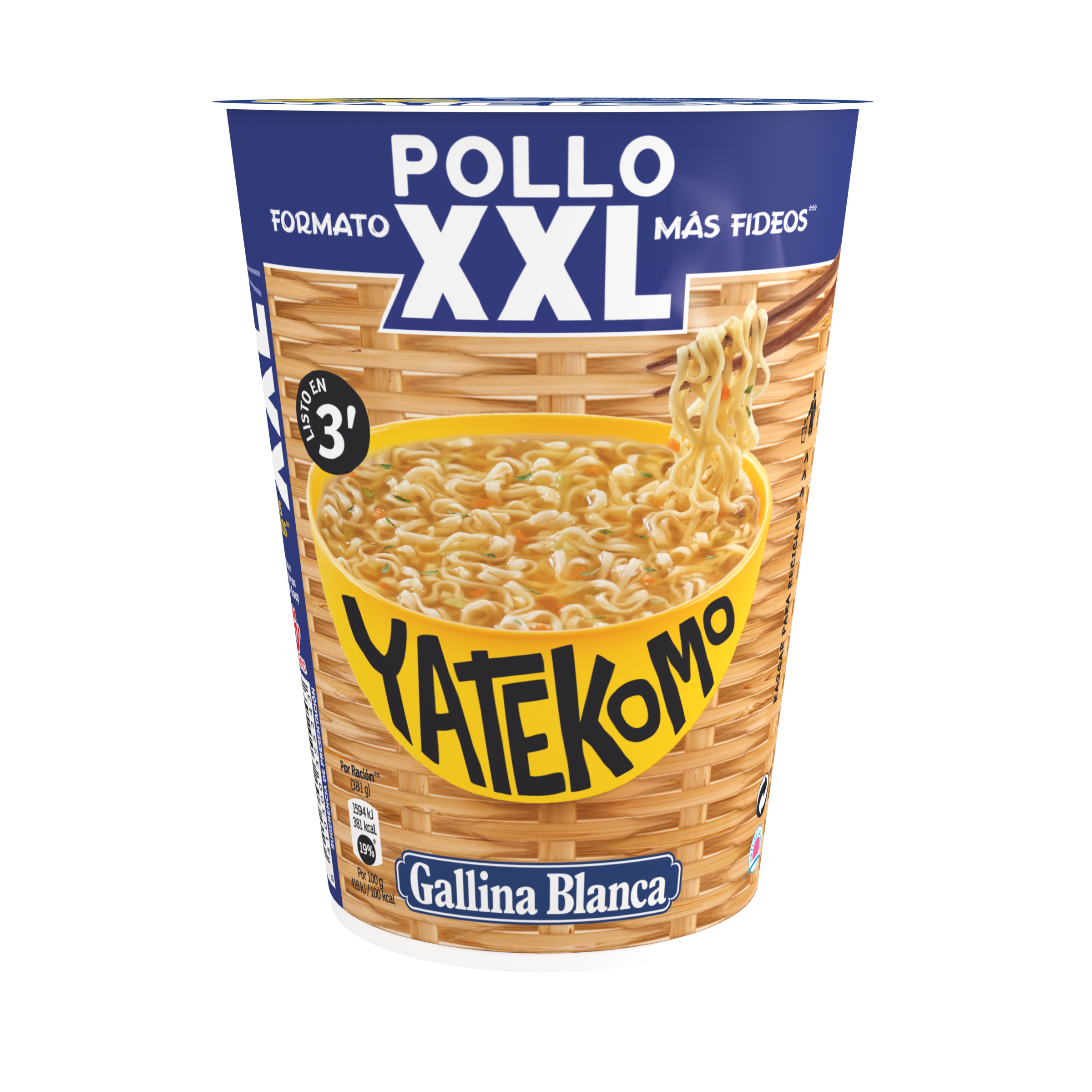 Yatekomo Pollo XXL